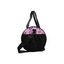 Load image into Gallery viewer, Purple Floral Amour Duffle Bag (Model 1679) Duffle Bag (1679) e-joyer 
