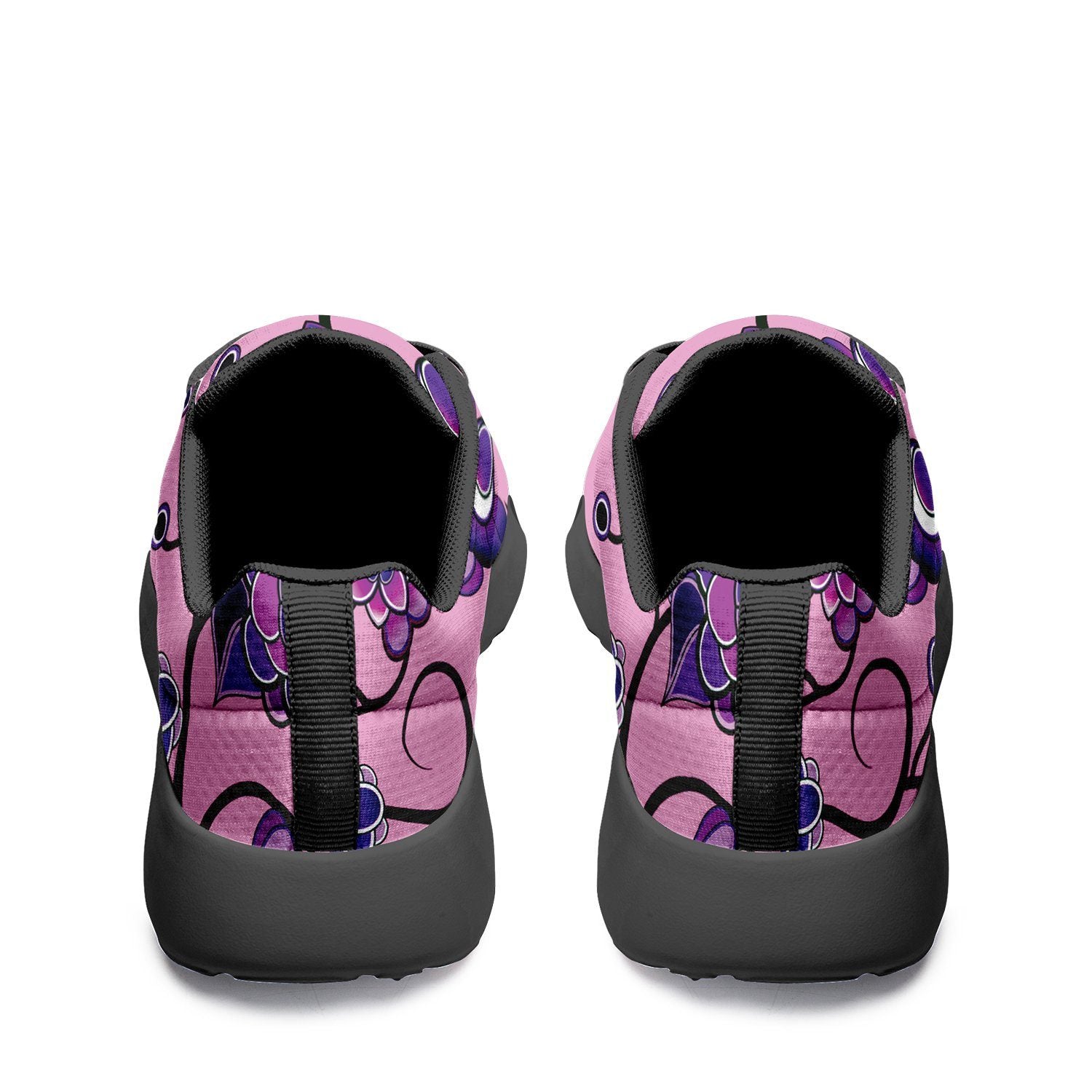 Purple Floral Amour Ikkaayi Sport Sneakers ikkaayi Herman 