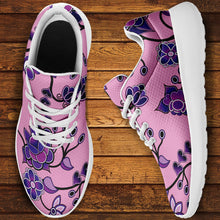 Load image into Gallery viewer, Purple Floral Amour Ikkaayi Sport Sneakers ikkaayi Herman 
