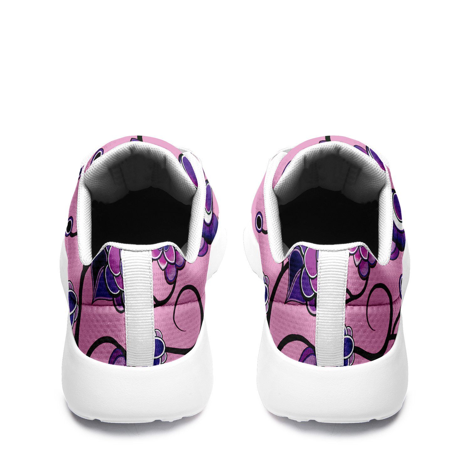 Purple Floral Amour Ikkaayi Sport Sneakers ikkaayi Herman 