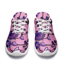 Load image into Gallery viewer, Purple Floral Amour Ikkaayi Sport Sneakers ikkaayi Herman 
