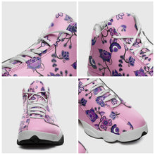 Load image into Gallery viewer, Purple Floral Amour Isstsokini Athletic Shoes Herman 
