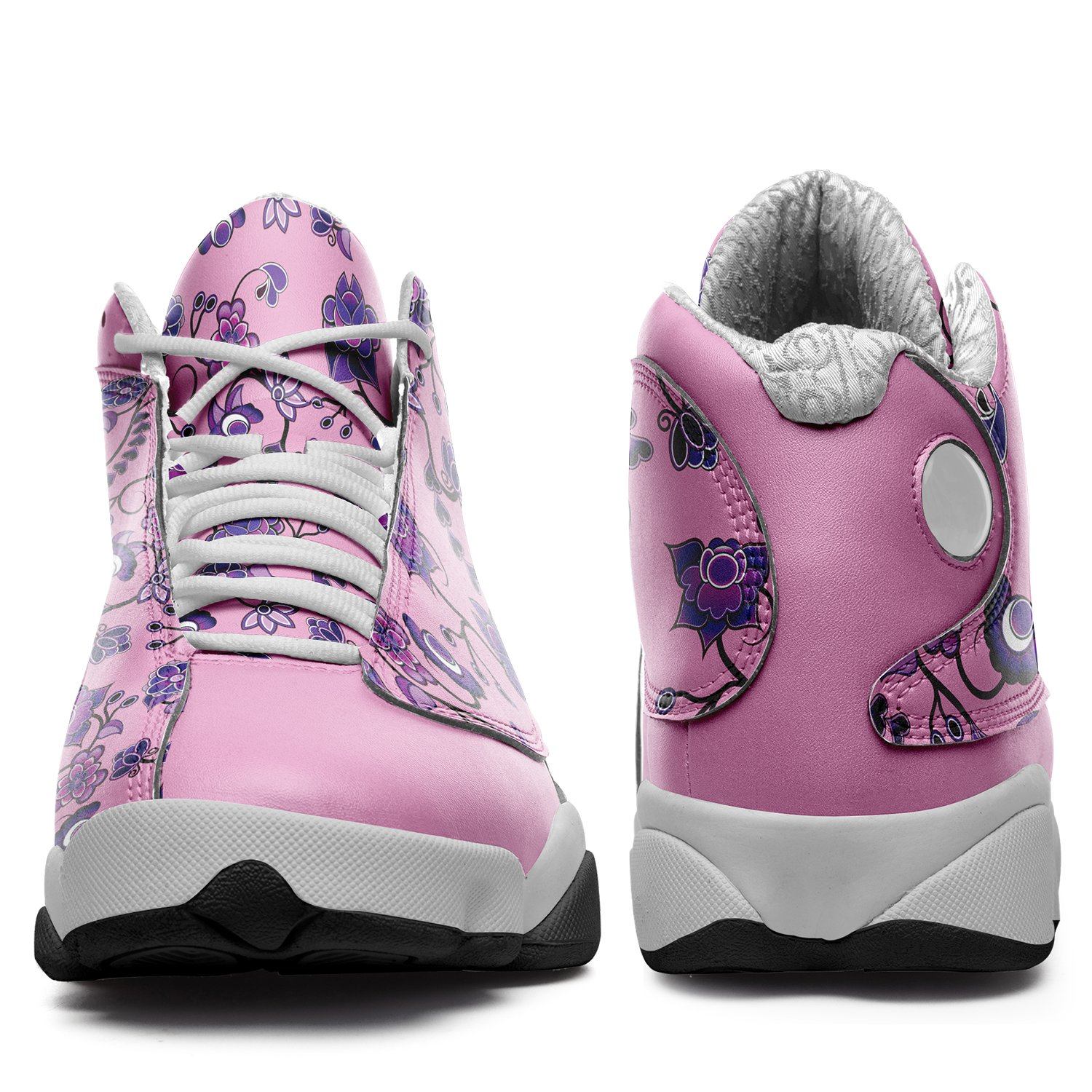 Purple Floral Amour Isstsokini Athletic Shoes Herman 