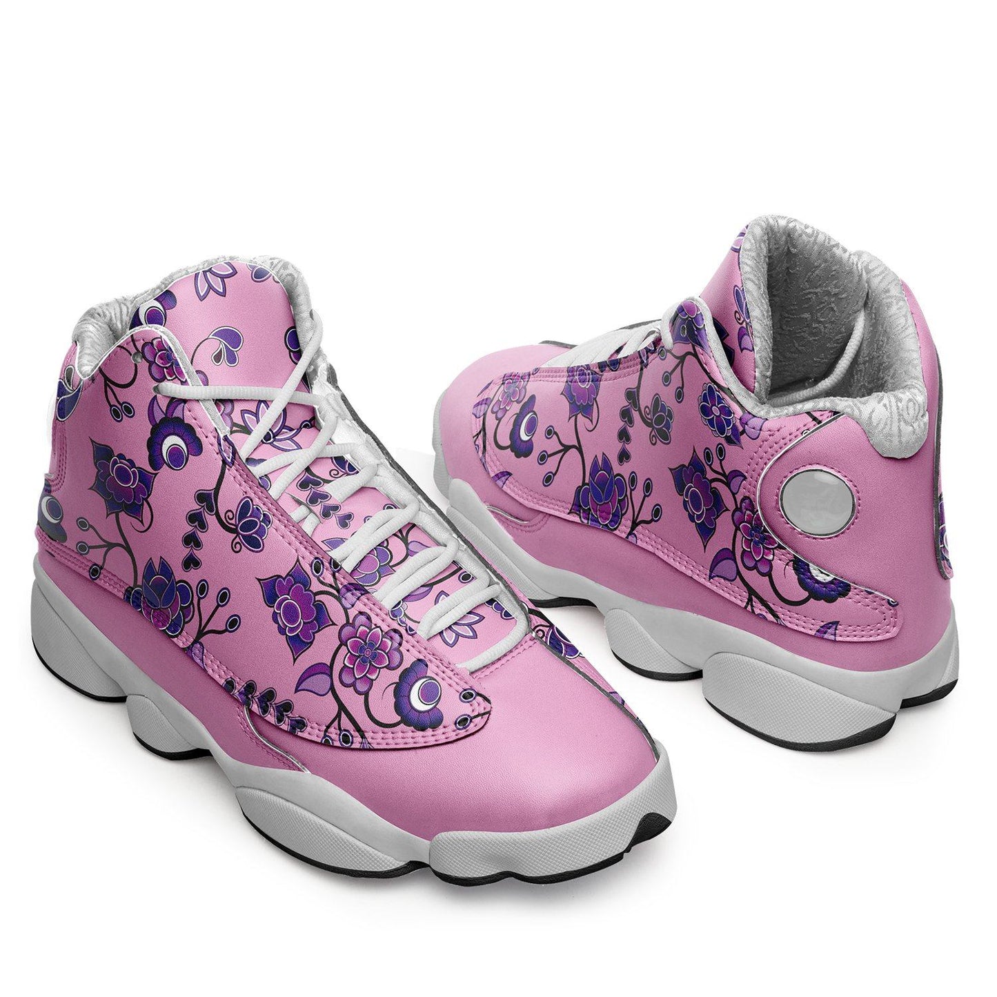 Purple Floral Amour Isstsokini Athletic Shoes Herman 