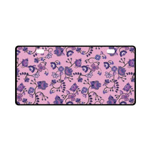 Load image into Gallery viewer, Purple Floral Amour License Plate License Plate e-joyer 
