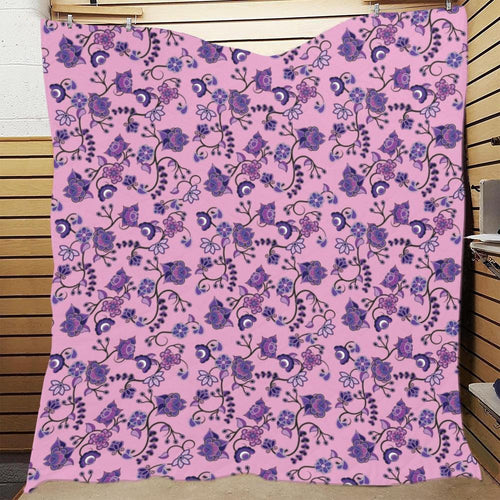 Purple Floral Amour Quilt 70