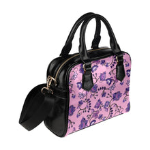 Load image into Gallery viewer, Purple Floral Amour Shoulder Handbag (Model 1634) Shoulder Handbags (1634) e-joyer 
