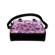 Load image into Gallery viewer, Purple Floral Amour Shoulder Handbag (Model 1634) Shoulder Handbags (1634) e-joyer 
