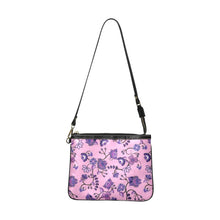 Load image into Gallery viewer, Purple Floral Amour Small Shoulder Bag (Model 1710) Small Shoulder Bag (1710) e-joyer 
