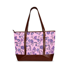 Load image into Gallery viewer, Purple Floral Amour Tote Handbag (Model 1642) Tote Handbags (1642) e-joyer 
