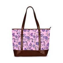 Load image into Gallery viewer, Purple Floral Amour Tote Handbag (Model 1642) Tote Handbags (1642) e-joyer 
