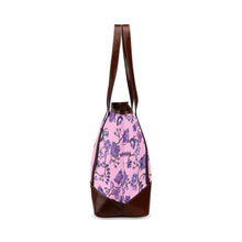 Load image into Gallery viewer, Purple Floral Amour Tote Handbag (Model 1642) Tote Handbags (1642) e-joyer 
