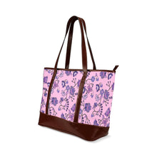 Load image into Gallery viewer, Purple Floral Amour Tote Handbag (Model 1642) Tote Handbags (1642) e-joyer 
