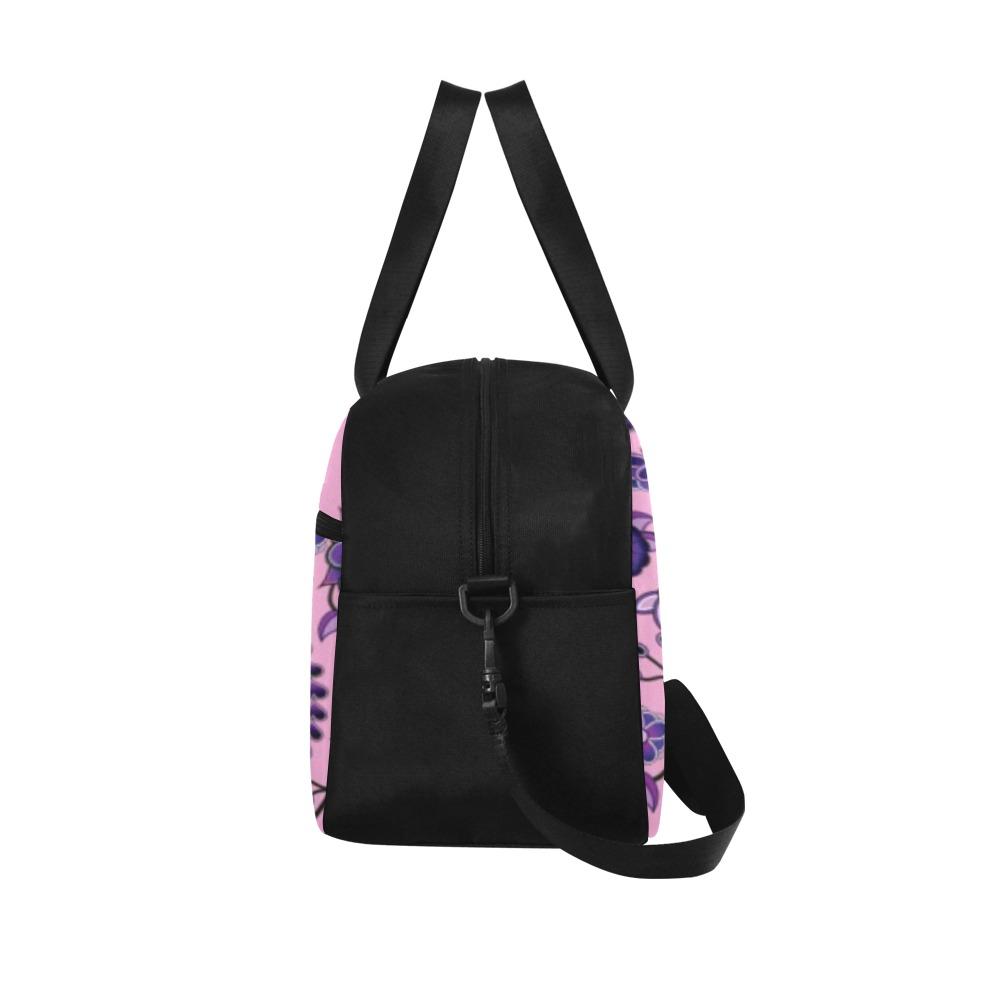 Purple Floral Amour Weekend Travel Bag (Model 1671) bag e-joyer 