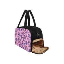 Load image into Gallery viewer, Purple Floral Amour Weekend Travel Bag (Model 1671) bag e-joyer 
