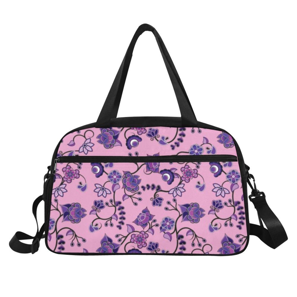 Purple Floral Amour Weekend Travel Bag (Model 1671) bag e-joyer 