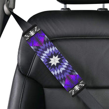 Load image into Gallery viewer, Purple Star Car Seat Belt Cover 7&#39;&#39;x12.6&#39;&#39; Car Seat Belt Cover 7&#39;&#39;x12.6&#39;&#39; e-joyer 
