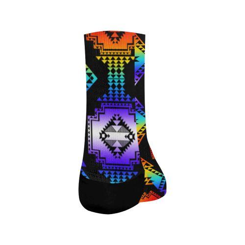 Rainbow Gathering Crew Socks Crew Socks e-joyer 