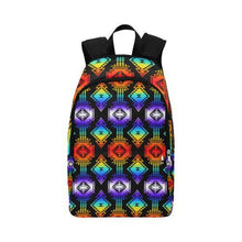 Load image into Gallery viewer, Rainbow Gathering Fabric Backpack for Adult (Model 1659) Casual Backpack for Adult (1659) e-joyer 
