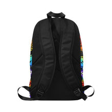 Load image into Gallery viewer, Rainbow Gathering Fabric Backpack for Adult (Model 1659) Casual Backpack for Adult (1659) e-joyer 
