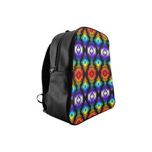 Load image into Gallery viewer, Rainbow Gathering School Backpack (Model 1601)(Small) School Backpacks/Small (1601) e-joyer 
