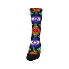 Load image into Gallery viewer, Rainbow Gathering Trouser Socks Socks e-joyer 
