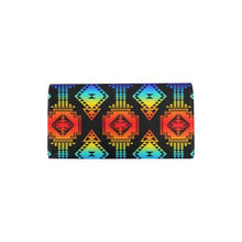 Load image into Gallery viewer, Rainbow Gathering Women&#39;s Trifold Wallet (Model 1675) Women&#39;s Trifold Wallet e-joyer 
