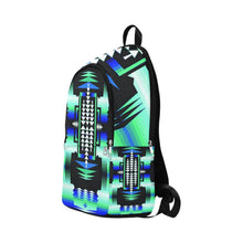 Load image into Gallery viewer, Rainy Skies Sage Large Backpack (Model 1659) Casual Backpack for Adult (1659) e-joyer 
