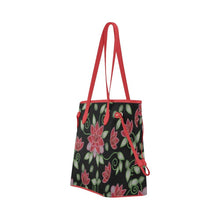 Load image into Gallery viewer, Red Beaded Rose Clover Canvas Tote Bag (Model 1661) Clover Canvas Tote Bag (1661) e-joyer 
