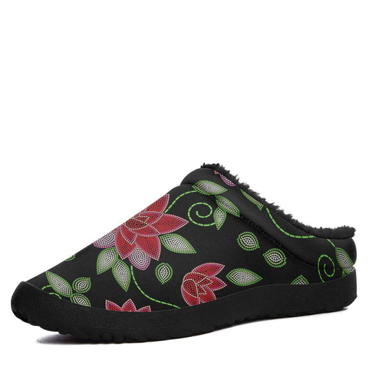 Red Beaded Rose Ikinnii Indoor Slipper 49 Dzine 