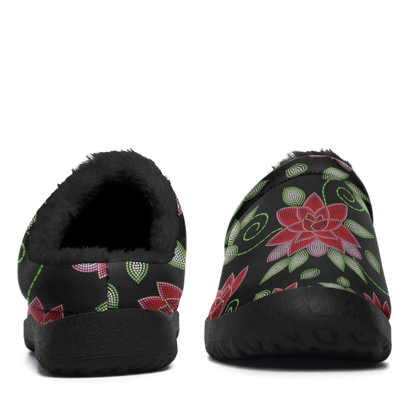 Red Beaded Rose Ikinnii Indoor Slipper 49 Dzine 