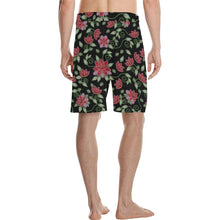 Load image into Gallery viewer, Red Beaded Rose Men&#39;s All Over Print Casual Shorts (Model L23) Men&#39;s Casual Shorts (L23) e-joyer 
