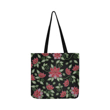 Load image into Gallery viewer, Red Beaded Rose Reusable Shopping Bag Model 1660 (Two sides) Shopping Tote Bag (1660) e-joyer 
