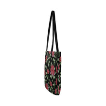 Load image into Gallery viewer, Red Beaded Rose Reusable Shopping Bag Model 1660 (Two sides) Shopping Tote Bag (1660) e-joyer 
