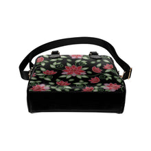 Load image into Gallery viewer, Red Beaded Rose Shoulder Handbag (Model 1634) Shoulder Handbags (1634) e-joyer 
