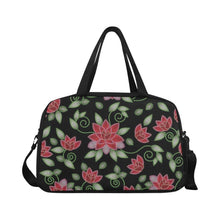 Load image into Gallery viewer, Red Beaded Rose Weekend Travel Bag (Model 1671) bag e-joyer 
