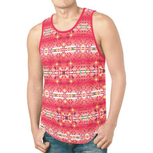 Load image into Gallery viewer, Red Pink Star New All Over Print Tank Top for Men (Model T46) tank top e-joyer 
