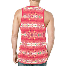 Load image into Gallery viewer, Red Pink Star New All Over Print Tank Top for Men (Model T46) tank top e-joyer 
