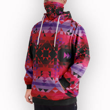 Load image into Gallery viewer, Red Star Hoodie with Face Cover 49 Dzine 
