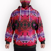 Load image into Gallery viewer, Red Star Hoodie with Face Cover 49 Dzine 
