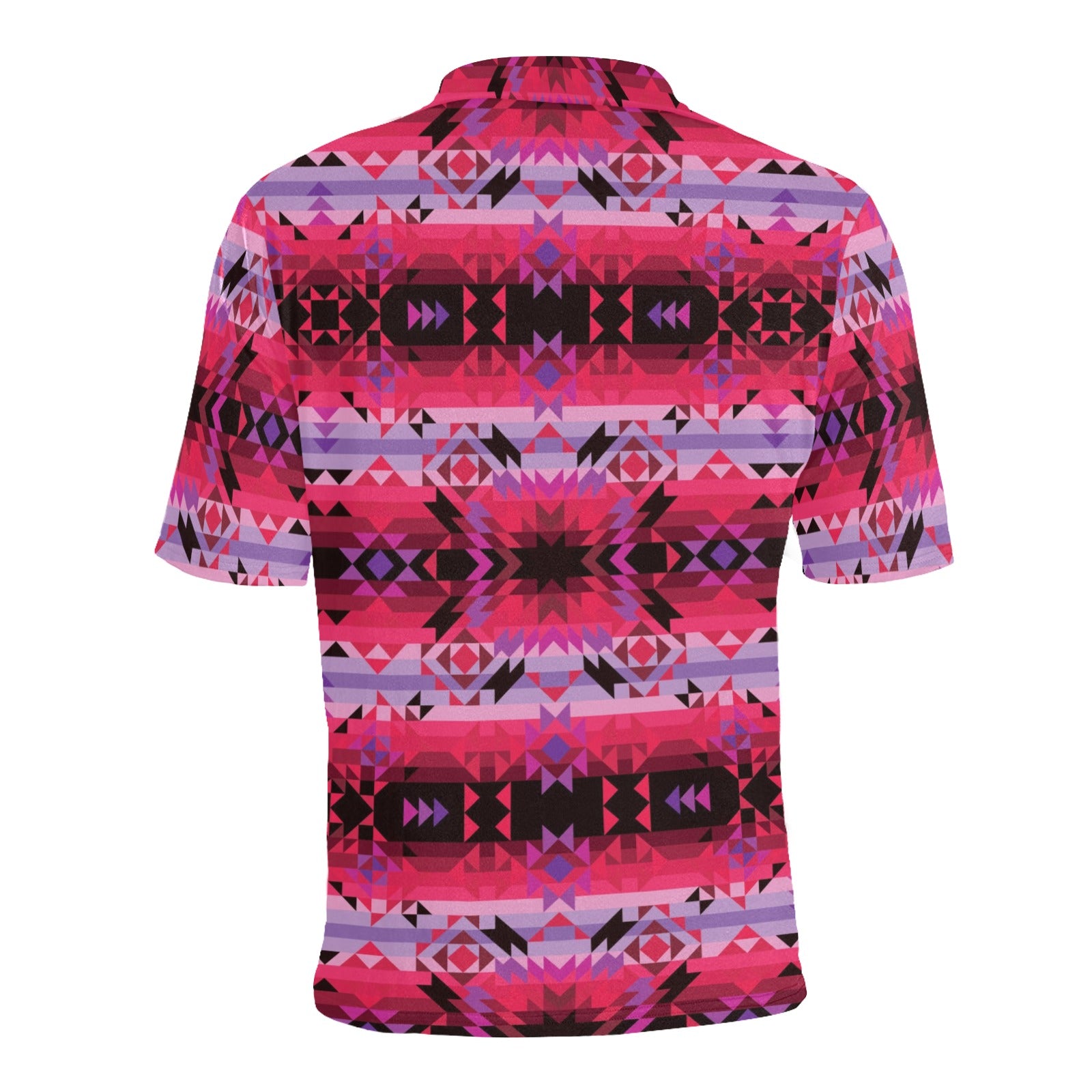 Red Star Men's All Over Print Polo Shirt (Model T55) Men's Polo Shirt (Model T55) e-joyer 