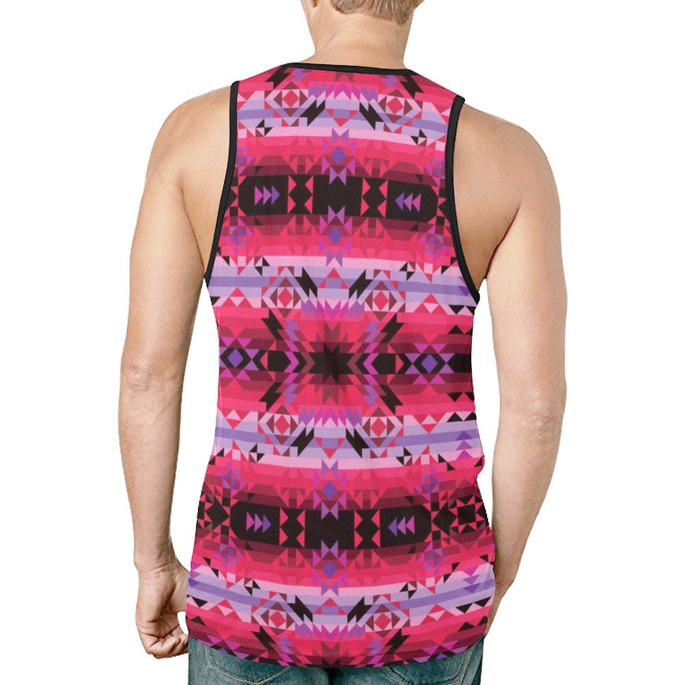 Red Star New All Over Print Tank Top for Men (Model T46) tank top e-joyer 