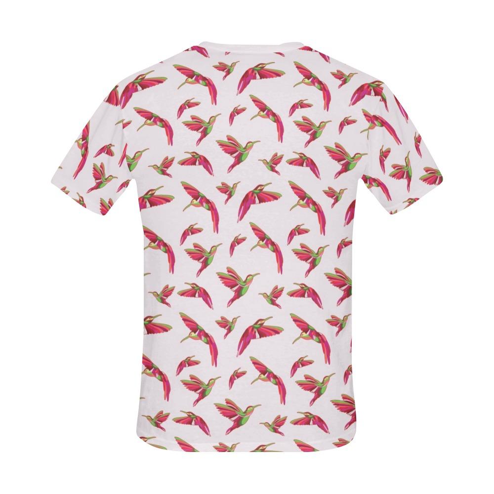 Red Swift Colourful All Over Print T-Shirt for Men (USA Size) (Model T40) All Over Print T-Shirt for Men (T40) e-joyer 