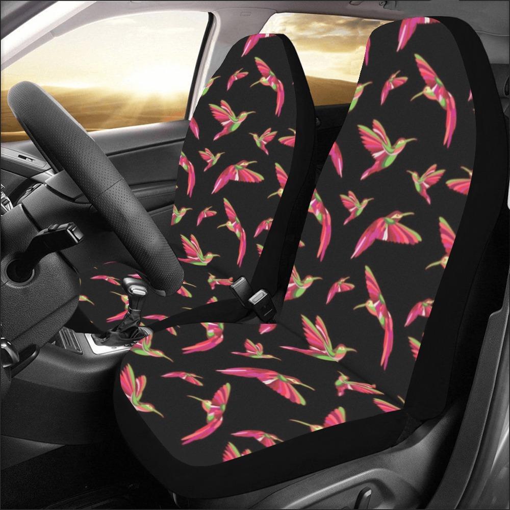 Red Swift Colourful Black Car Seat Covers (Set of 2) Car Seat Covers e-joyer 