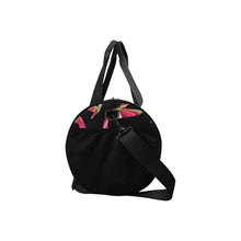 Load image into Gallery viewer, Red Swift Colourful Black Duffle Bag (Model 1679) Duffle Bag (1679) e-joyer 
