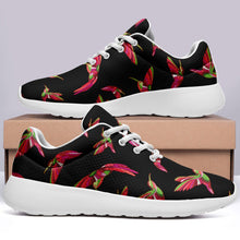 Load image into Gallery viewer, Red Swift Colourful Black Ikkaayi Sport Sneakers ikkaayi Herman 
