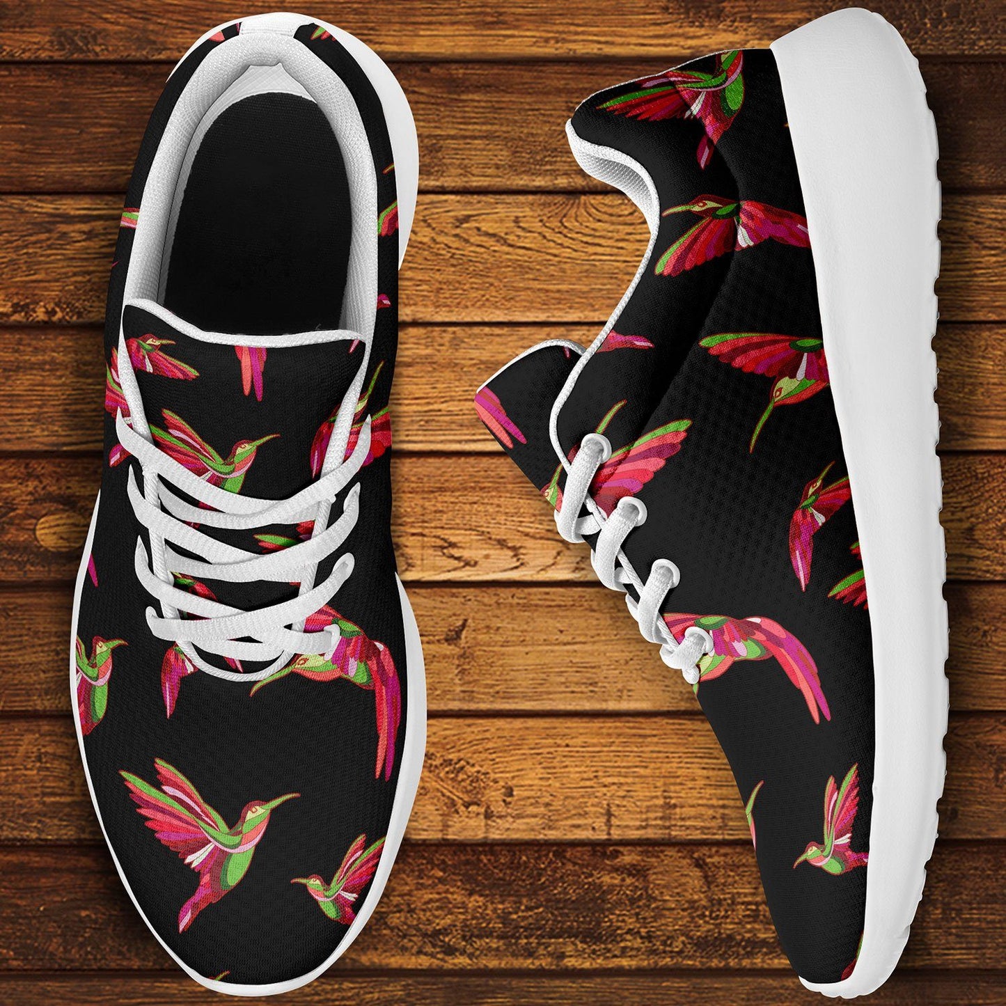 Red Swift Colourful Black Ikkaayi Sport Sneakers ikkaayi Herman 