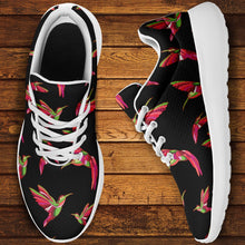 Load image into Gallery viewer, Red Swift Colourful Black Ikkaayi Sport Sneakers ikkaayi Herman 
