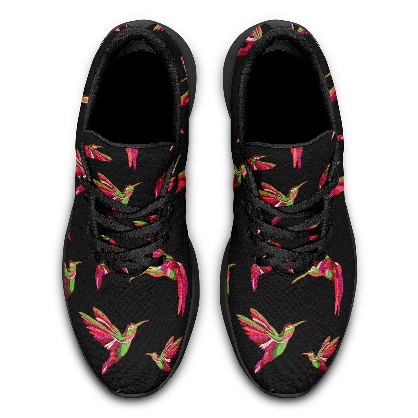 Red Swift Colourful Black Ikkaayi Sport Sneakers ikkaayi Herman 