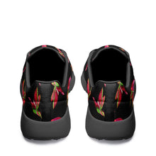 Load image into Gallery viewer, Red Swift Colourful Black Ikkaayi Sport Sneakers ikkaayi Herman 
